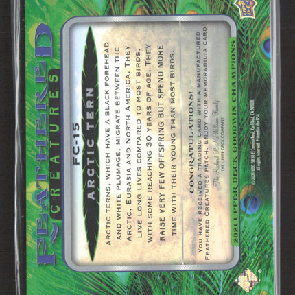 2021 Upper Deck Goodwin Champions Feathered Creatures Manufactured Patch #FC-15