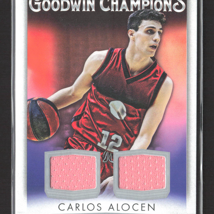 2021 Upper Deck Goodwin Champions Carlos Alocen #M2-CA Dual Jersey