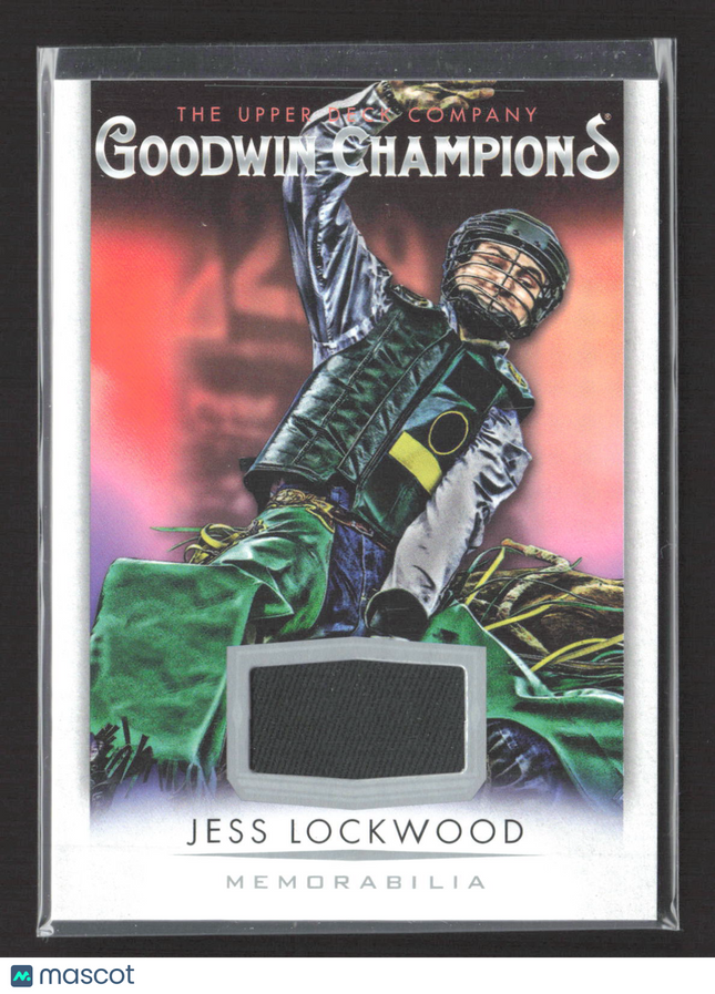 2021 Upper Deck Goodwin Champions Jess Lockwood #M-JL Relic