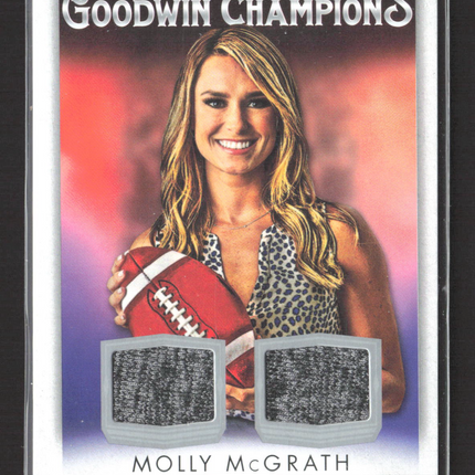 2021 Upper Deck Goodwin Champions Molly McGrath #M2-MM Dual Relic