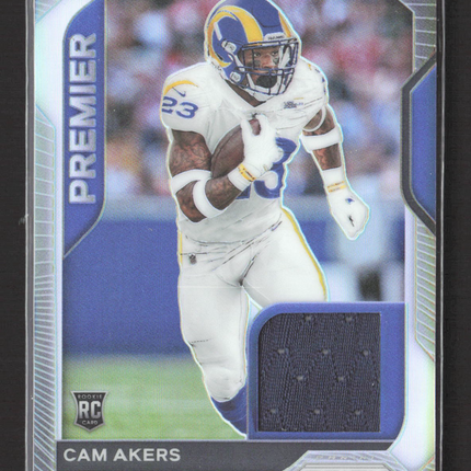 2020 Panini Prizm Premier Cam Akers #22 RC Jersey