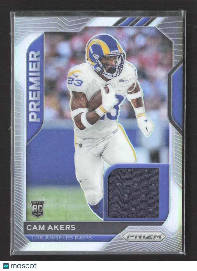 2020 Panini Prizm Premier Cam Akers #22 RC Jersey