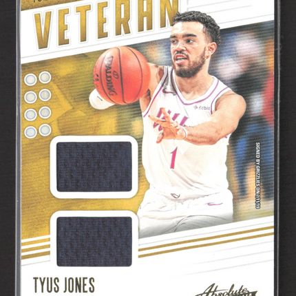 2019 Panini Absolute Memorabilia Tyus Jones #VT-TJN Dual Jersey