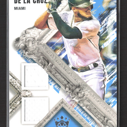 2022 Panini Diamond Kings Bryan De La Cruz #DKM-BDLC Memorabilia Dual Patch