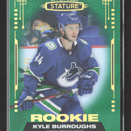 2022 Upper Deck Stature Kyle Burroughs #196 Green /66