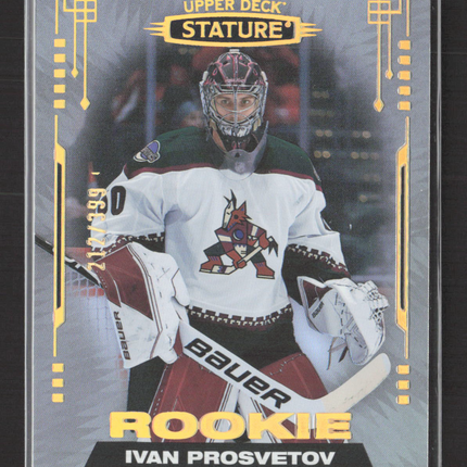 2022 Upper Deck Stature Ivan Prosvetov #123