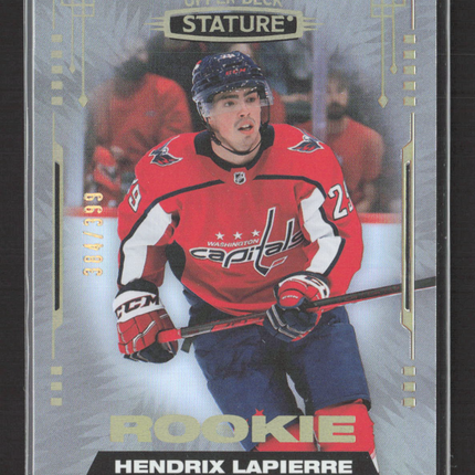 2022 Upper Deck Stature Hendrix Lapierre #171 384/399