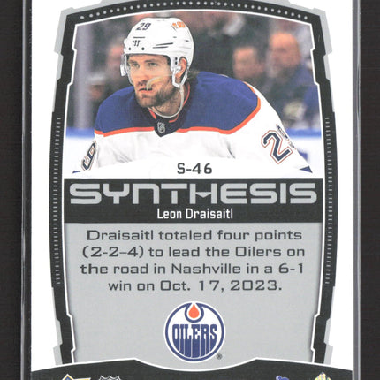 2024 Upper Deck Engrained Synthesis Leon Draisaitl #S-46