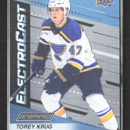 2023 Upper Deck Engrained Electrocast Torey Krug #EC-9