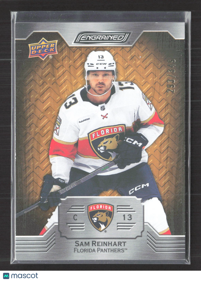 2024 Upper Deck Engrained Sam Reinhart #51 Oak 293/349