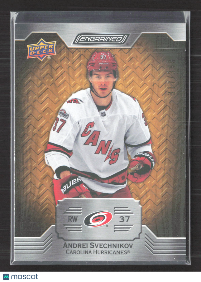 2024 Upper Deck Engrained Hockey Andrei Svechnikov #54 Oak