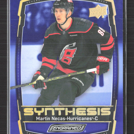 2024 Upper Deck Engrained Synthesis Martin Necas #S-16