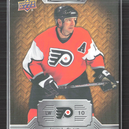 2024 Upper Deck Engrained Hockey John LeClair #87 Oak
