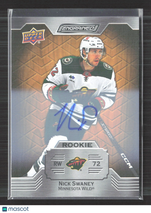 2024 Upper Deck Engrained Nick Swaney #128 Auto