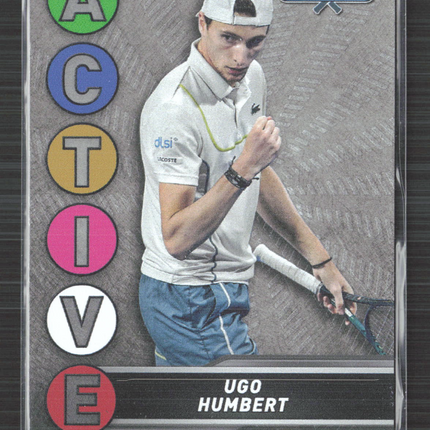 2024 Topps Graphite Tennis Active Metal Ugo Humbert #ACM-69 Active Metal Card
