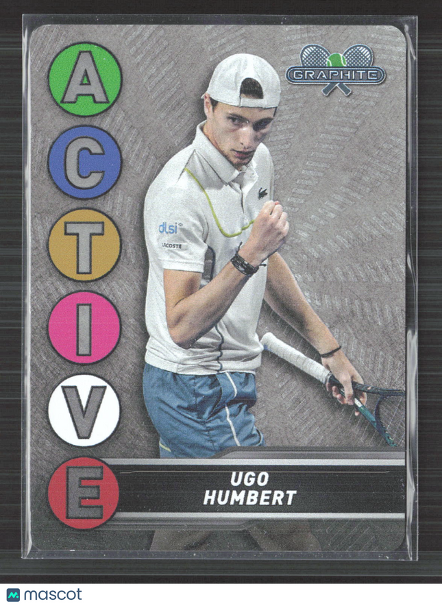 2024 Topps Graphite Tennis Active Metal Ugo Humbert #ACM-69 Active Metal Card
