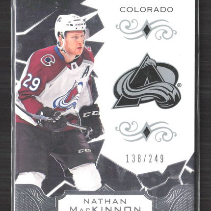 2018 Upper Deck Black Diamond Nathan MacKinnon #BDB-NM 138/249