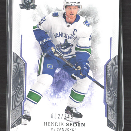 2017 Upper Deck The Cup Henrik Sedin #81 002/249