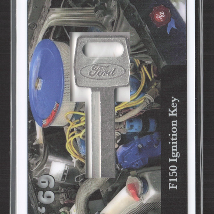 2019 Historic Autograph Co. Authentic key blank F150 Ignition Key #'69