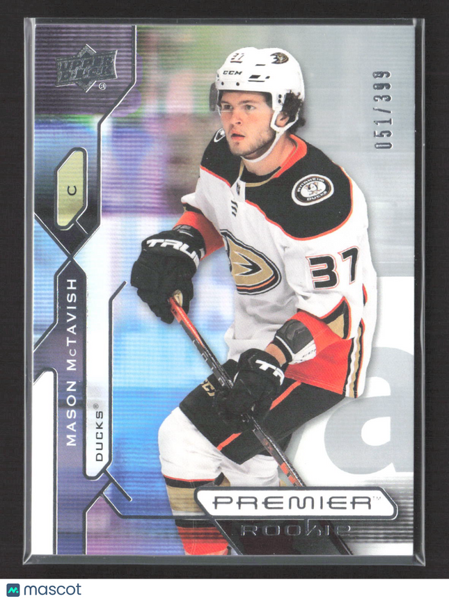 2022 Upper Deck Premier Mason McTavish #125 051/399