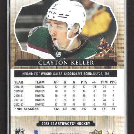 2023 Upper Deck Artifacts Clayton Keller #105