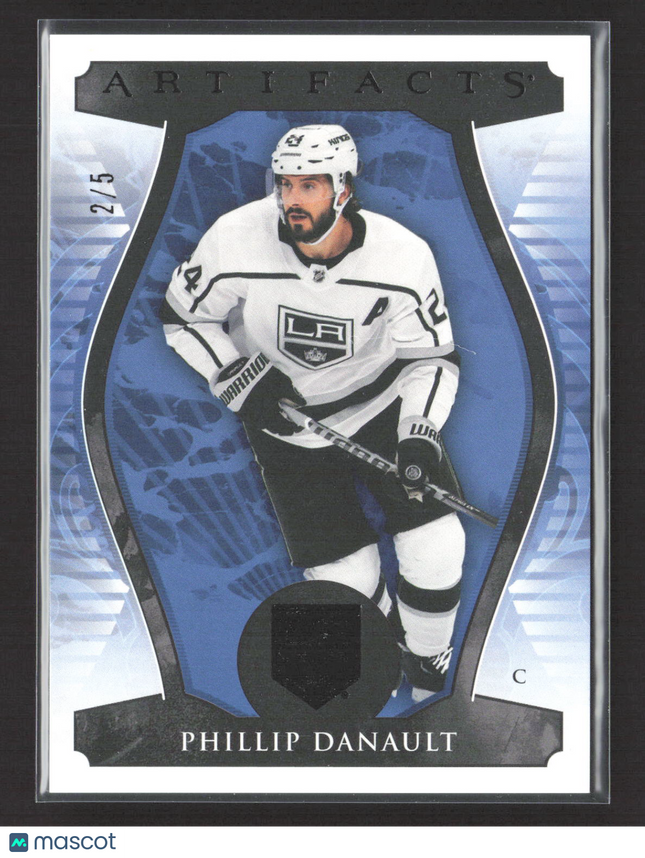 2023 Upper Deck Artifacts Hockey Phillip Danault #36 Blue 2/5