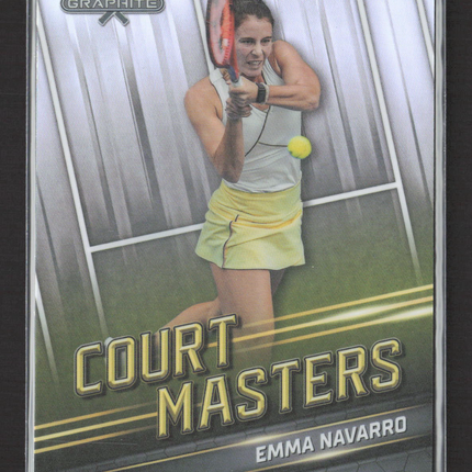 2024 Topps Graphite Court Masters Emma Navarro #CM-EN Refractor