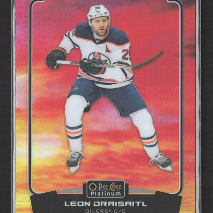 2023 O-Pee-Chee Platinum Sunset Leon Draisaitl #4