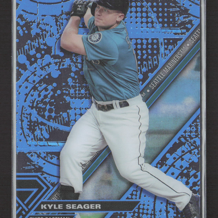 2017 Topps High Tek Kyle Seager #HT-KS Blue Pattern /75