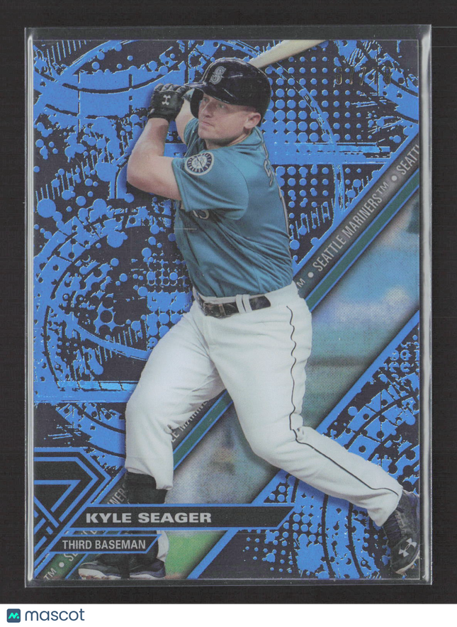 2017 Topps High Tek Kyle Seager #HT-KS Blue Pattern /75