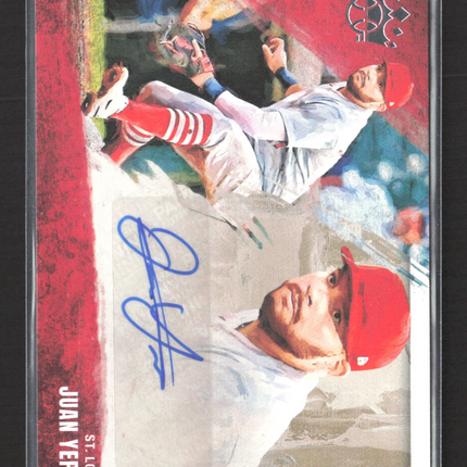 2022 Panini Diamond Kings DK Signatures Juan Yepez #DKS-JY Auto