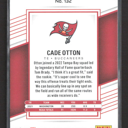 2022 Panini Donruss Elite Cade Otton #132 651/999 RC