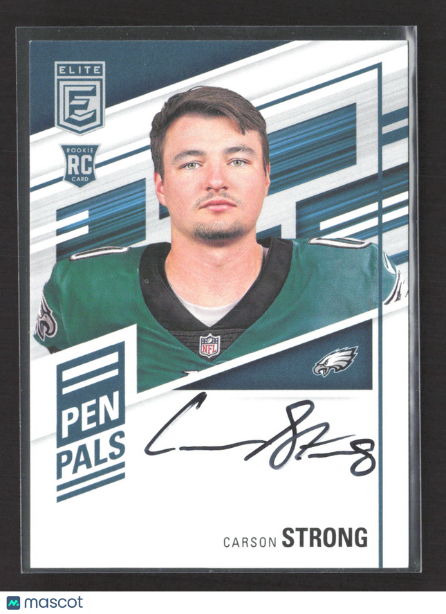 2022 Panini Donruss Elite Pen Pals Carson Strong #PP-CS RC