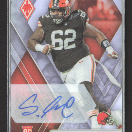 2023 Panini Phoenix Football Siaki Ika #191 RC Auto