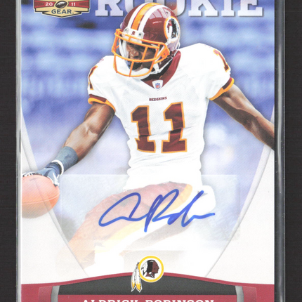 2011 Panini Gridiron Gear Aldrick Robinson #156 Auto