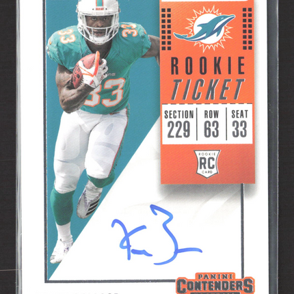 2018 Panini Contenders Football Kalen Ballage #134 RC Auto
