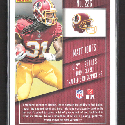 2015 Panini Contenders Matt Jones #226 RC Rookie Ticket Auto