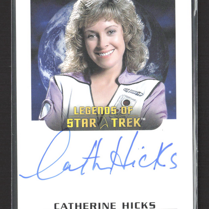2021 Rittenhouse Legends Star Trek Catherine Hicksas Gillian Taylor Auto #LA19