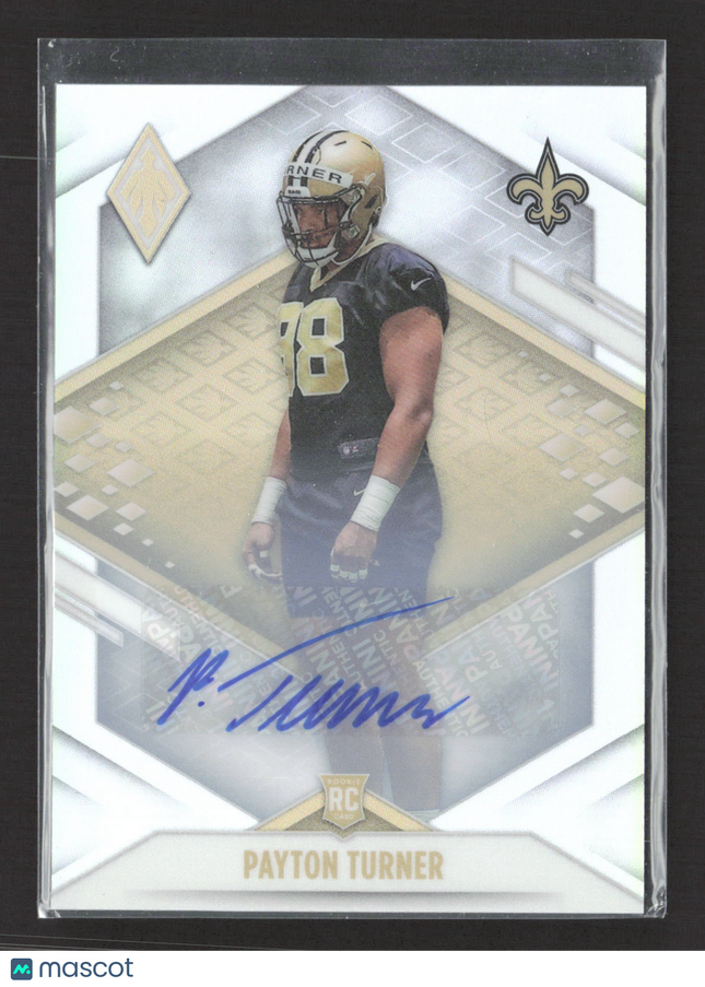 2021 Panini Phoenix Payton Turner #153 RC Auto