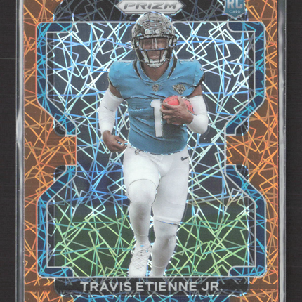 2021 Panini Prizm Travis Etienne Jr. #344 Lazer RC
