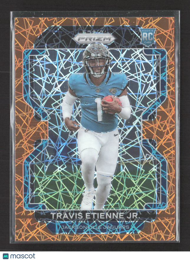 2021 Panini Prizm Travis Etienne Jr. #344 Lazer RC