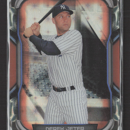 2018 Topps High Tek Derek Jeter #PT-DJ Orange /25