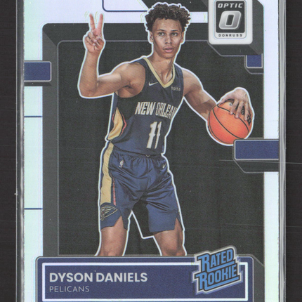 2023 Panini Donruss Optic Dyson Daniels #250 Silver