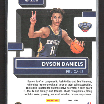 2023 Panini Donruss Optic Dyson Daniels #250 Silver