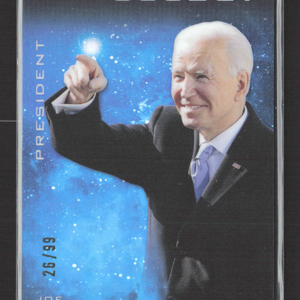 2021 Upper Deck Goodwin Champions Goudey Joe Biden 26/99 Short Print #G23