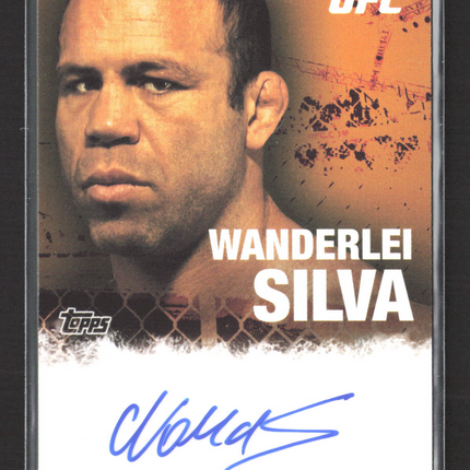 2010 Topps UFC Wanderlei Silva #FA-WS Authentic Autograph