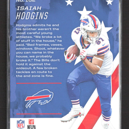2020 Panini Rookies & Stars Isaiah Hodgins #162 Orange RC /99