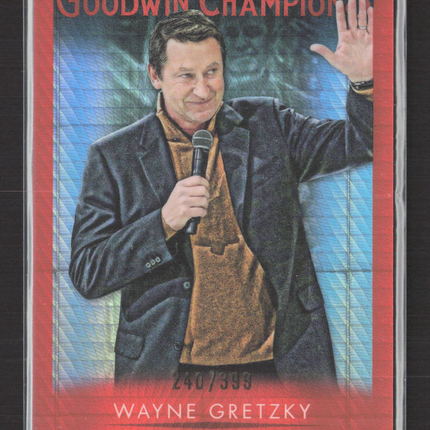 2021 Upper Deck Goodwin Champions Wayne Gretzky #20 Orange 240/399