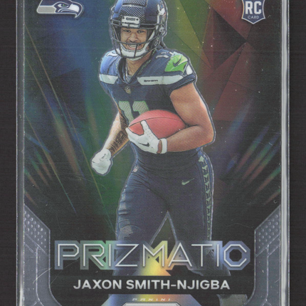 2023 Panini Prizm Prizmatic Jaxon Smith-Njigba #1 RC