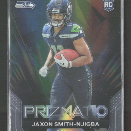 2023 Panini Prizm Prizmatic Jaxon Smith-Njigba #1 RC